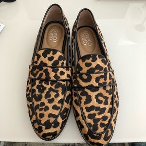 NWT FRANCO SARTO HUDLEY CALF HAIR LOAFER